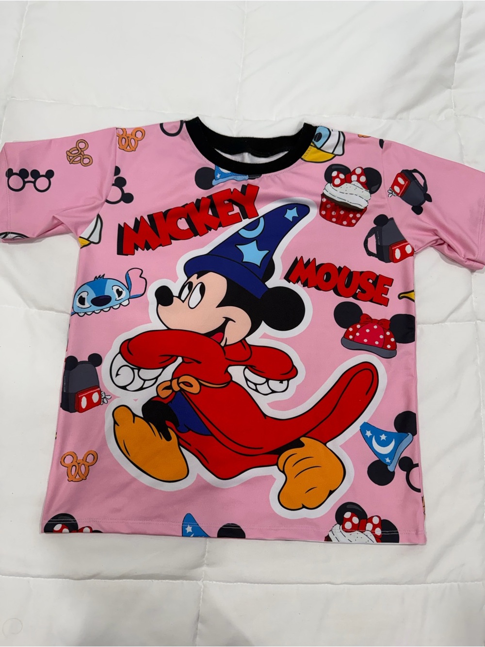 Mickey Mouse Pink Graphic Tee